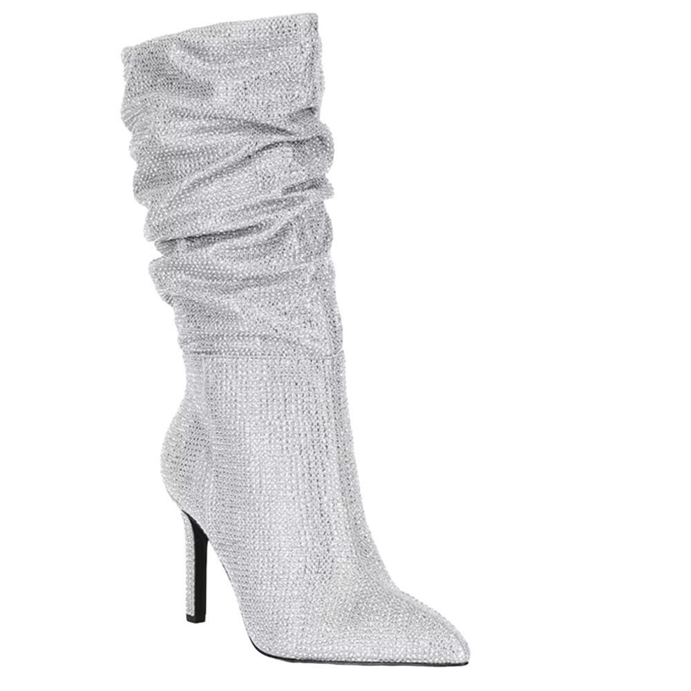 Gianni Bini x Nastia Liukin the KIKI Rhinestone Slouchy Dress Boot